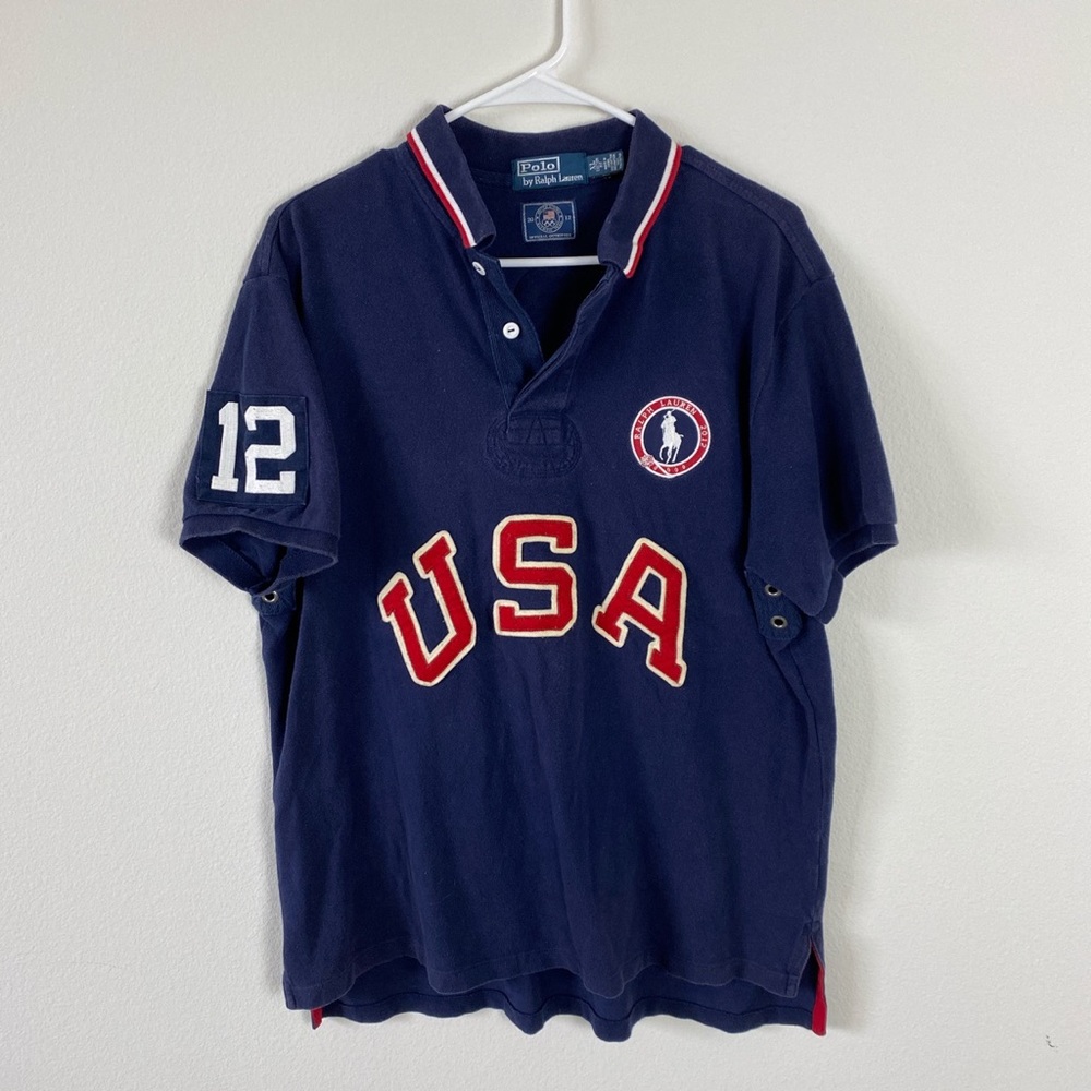 Polo Ralph Lauren Mens 2012 USA Olympic Team Polo